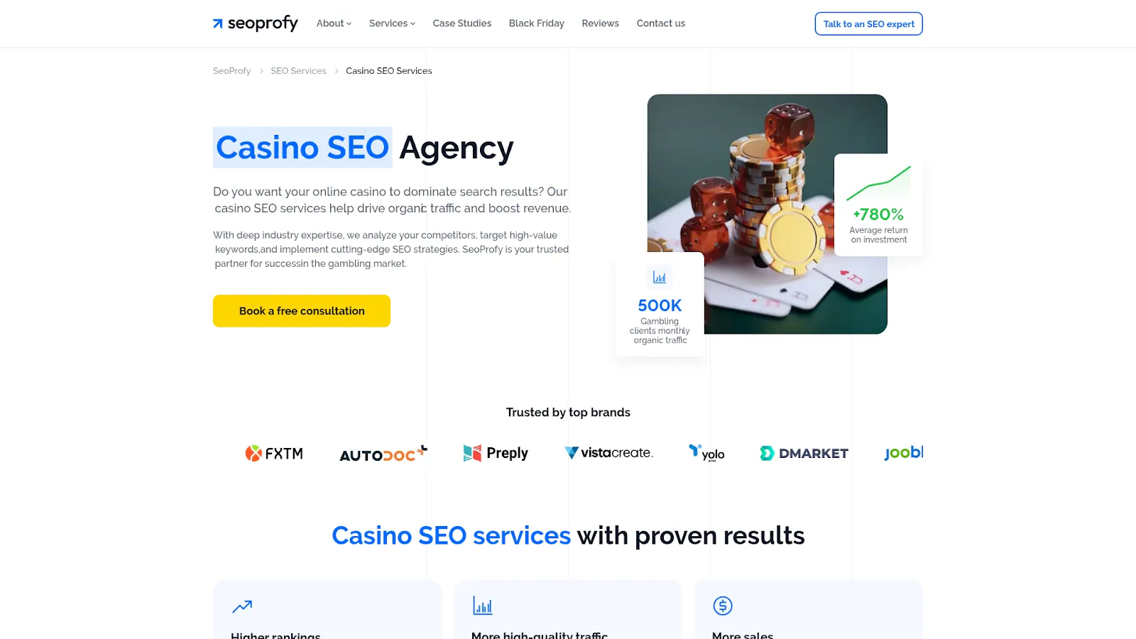 SeoProfy Screenshot
