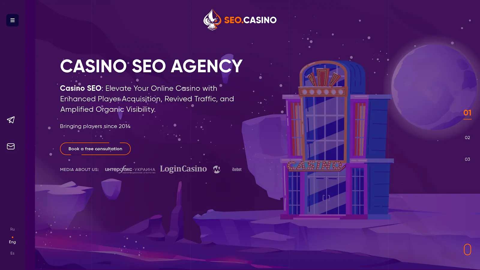 SEO.Casino Screenshot